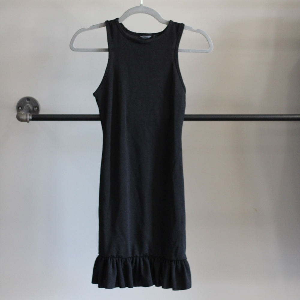 Nasty gal dress, black size 6 or medium, sleeveless
